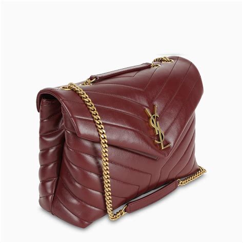 yves saint laurent burgundy bag